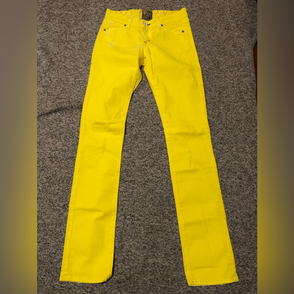 RICH & SKINNY Distressed Color Jean